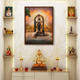 Shree Ram Lala Framed Photo - Framed Canvas