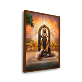 Shree Ram Lala Framed Photo - Framed Canvas