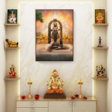 Shree Ram Lala Framed Photo - FLOATING FRAME