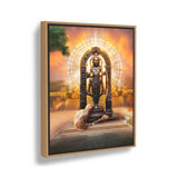 Shree Ram Lala Framed Photo - FLOATING FRAME
