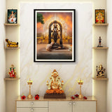 Shree Ram Lala Framed Photo - WALL MOUNT FRAME