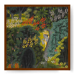 Lord Krishna -Gita Govinda - Framed Canvas