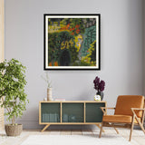 Picasoul - Artist - Lord Krishna -Gita Govinda - WALL MOUNT FRAME