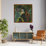 Picasoul - Artist - KrishnaArt - Framed Canvas