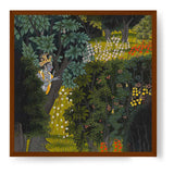 Krishna Art - Framed Canvas