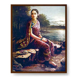 RADHA Painting - Framed Canvas