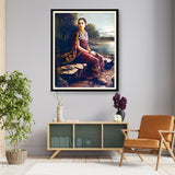 RADHA Painting - WALL MOUNT FRAME