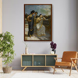 Untitled (Damayanti) - Framed Canvas