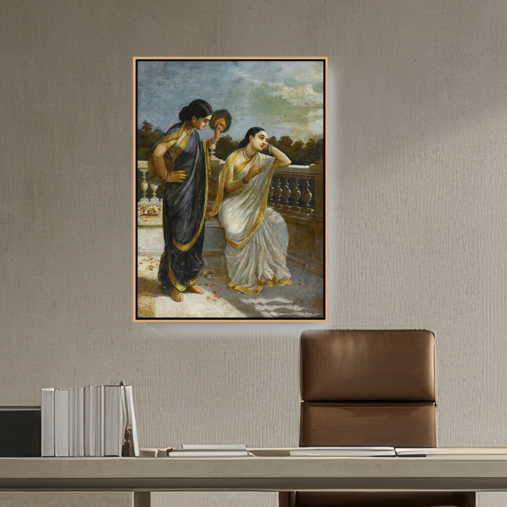 Picasoul - Artist - Untitled (Damayanti) - FLOATING FRAME