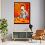 Jake At The New Viet Huong - Framed Canvas