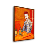 Jake At The New Viet Huong - Framed Canvas