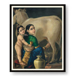 Yashoda Krishna Art - WALL MOUNT FRAME