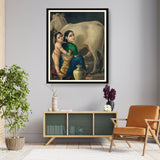 Yashoda Krishna Art - WALL MOUNT FRAME