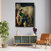 Picasoul - Artist - Yashoda Krishna Art - Wall Canvas