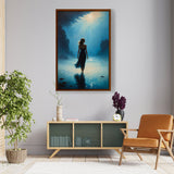 Dreamy Art Work - Framed Canvas