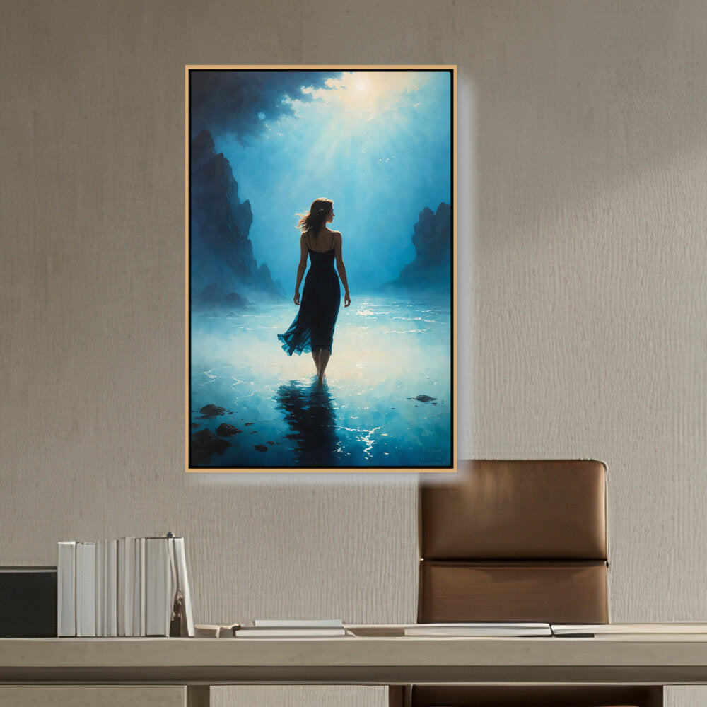 Picasoul - Artist - Dreamy Art Work - FLOATING FRAME