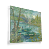 Fishing In Spring - Acrylic Wall Photo