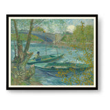 Fishing In Spring - WALL MOUNT FRAME