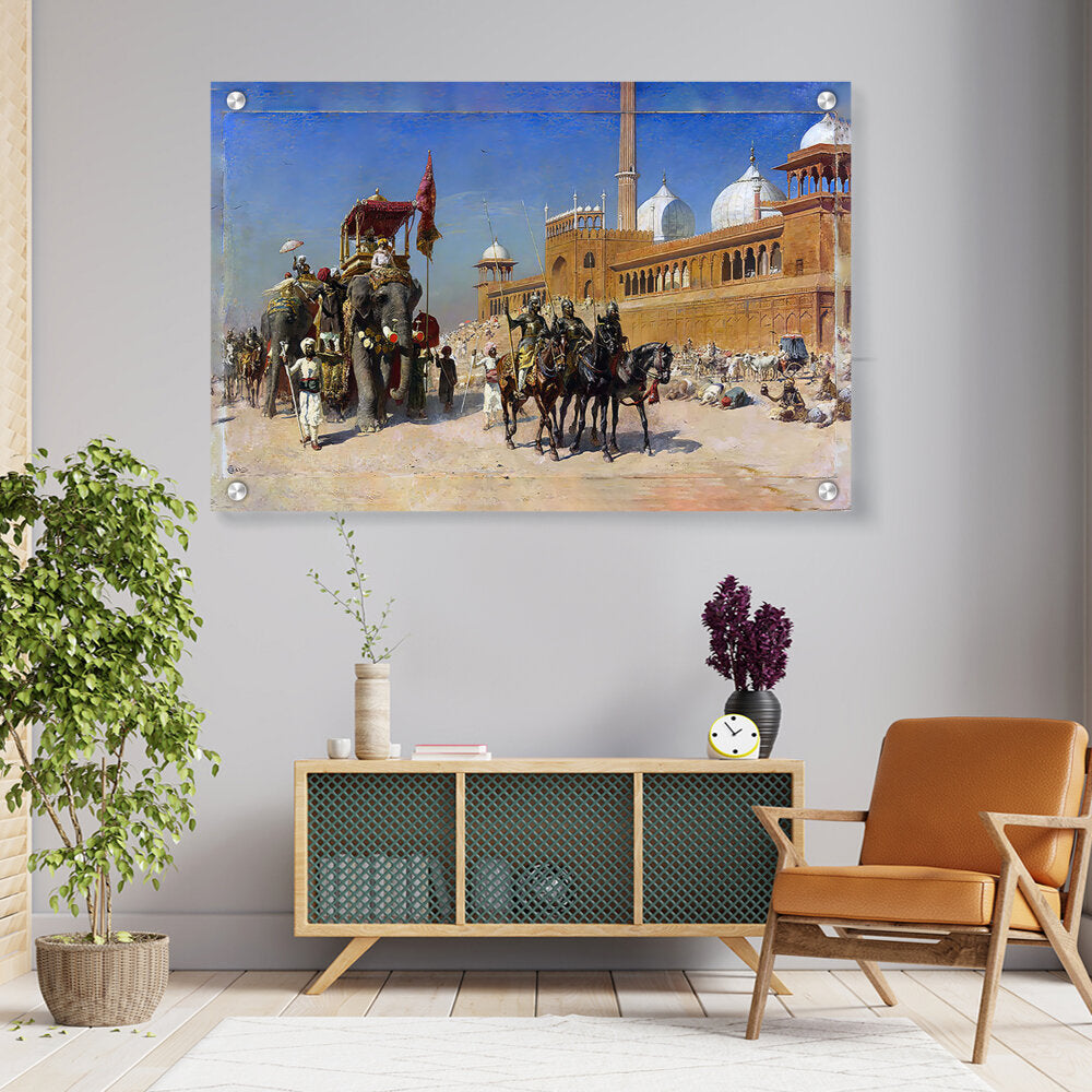 Picasoul - Artist - Great Mogul And His Court - Acrylic Wall Photo