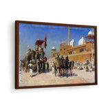 Great Mogul And His Court - Framed Canvas