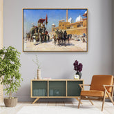 Picasoul - Artist - Great Mogul And His Court - FLOATING FRAME