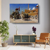 Picasoul - Artist - Great Mogul And His Court - Wall Canvas