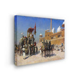 Great Mogul And His Court - Wall Canvas