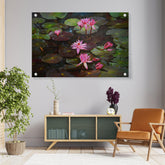 Picasoul - Artist - Lotus Flowers - Acrylic Wall Photo