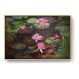 Lotus Flowers - FLOATING FRAME