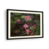 Lotus Flowers - WALL MOUNT FRAME