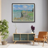 Picasoul - Artist - The Cliff Walk At Pourville - WALL MOUNT FRAME