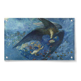 Night With Her Train Of Stars - Acrylic Wall Photo