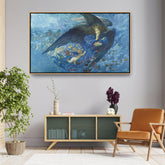 Picasoul - Artist - Night With Her Train Of Stars - FLOATING FRAME