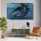 Picasoul - Artist - Night With Her Train Of Stars - Wall Canvas