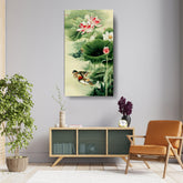 Picasoul - Artist - Mandarin Duck In Water - Wall Canvas