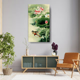 Picasoul - Artist - Mandarin Duck In Water - Wall Canvas