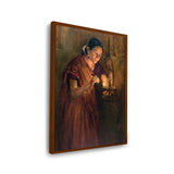 Divine Flame - Framed Canvas