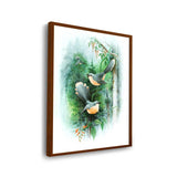 Bird Art - Framed Canvas