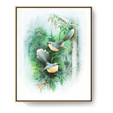 Bird Art - FLOATING FRAME