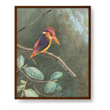 Painting Of Bird - Framed Canvas