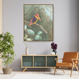 Painting Of Bird - FLOATING FRAME