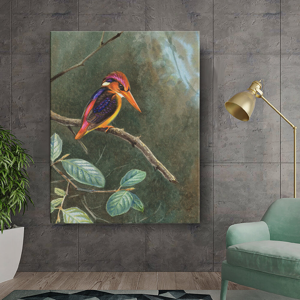 Picasoul - Artist - Painting Of Bird - Wall Canvas