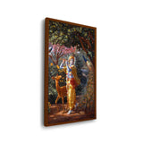 Lord Krishna - Framed Canvas
