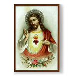 Jesus ƒ??Love One Anotherƒ?? - Framed Canvas