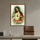 Picasoul - Artist - Jesus ƒ??Love One Anotherƒ?? - Framed Canvas