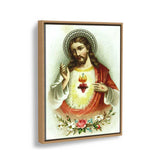 Jesus ƒ??Love One Anotherƒ?? - FLOATING FRAME