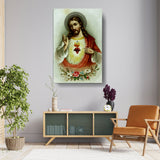 Jesus ƒ??Love One Anotherƒ?? - Wall Canvas