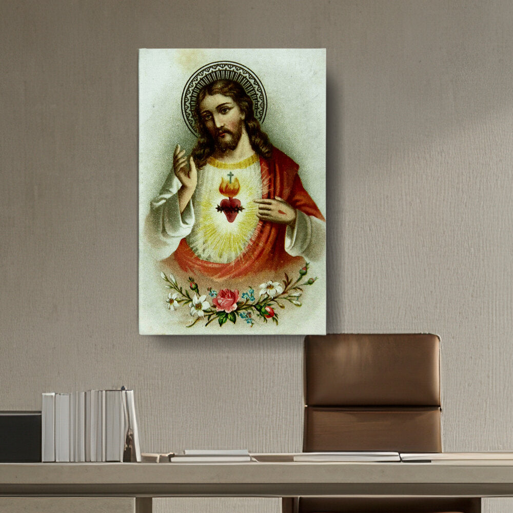 Picasoul - Artist - Jesus ƒ??Love One Anotherƒ?? - Wall Canvas