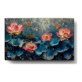 Water Lily Wall Art - Wall Canvas