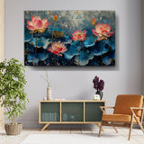 Water Lily Wall Art - Wall Canvas